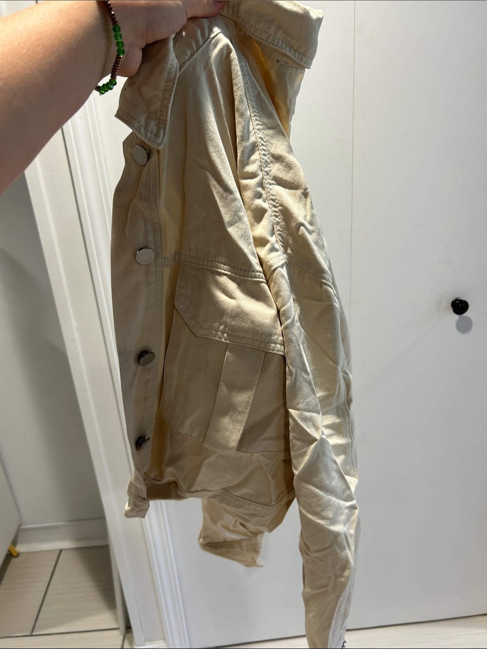 Lulu's Cream Utility Jacket